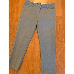 Express Columnist Ankle Pant - Gray